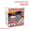 Большой набор трансформирующихся роботов Super Wings для детей