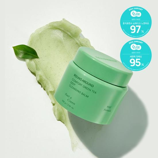 Round Around Comfort Глубокоочищающий бальзам с зеленым чаем 100 г (одиночный предмет/специальный)