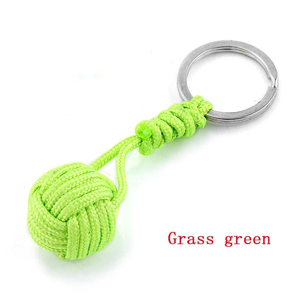 Men Parachute Rope Lanyard Jewelry Outdoor Survival Key Ring Fashion Accessories Keyfob Key Chain