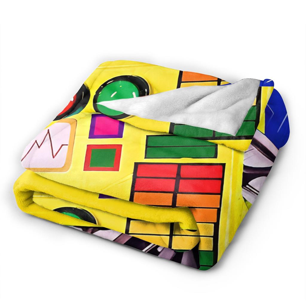 Danny Go Cartoon Blanket Soft Novelty Plush Throw Blanket For Living Room Picnic Flannel Bedspread Bed Cover