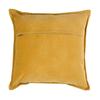 &quot;Lilou&quot; Velvet Effect Cushion 45 X 45 Cm Atmosphera - Ochre