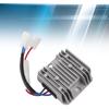 Hilitand Voltage Regulator Rectifier, 12V DC 178F/186F Electrical Voltage Regulator AVR for KDE3500 5000 6500 6700 Generator