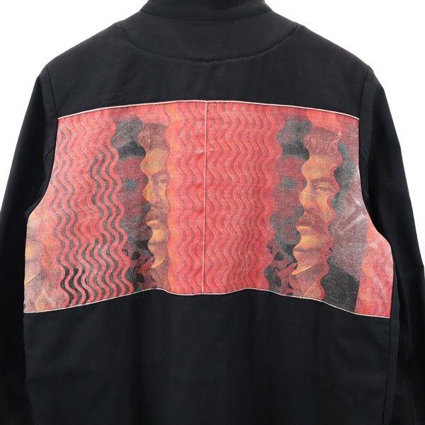 NOUDO сделано в Японии Пальто-воротник из нержавеющей стали черное Полубортная спинка Мужское Б/У