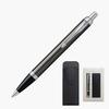 Parker Ballpoint Pen IM Dark Espresso CT Medium Point with Pen Sheath Gift Box Set Genuine Imported Product 1975644 V1d Oil-based