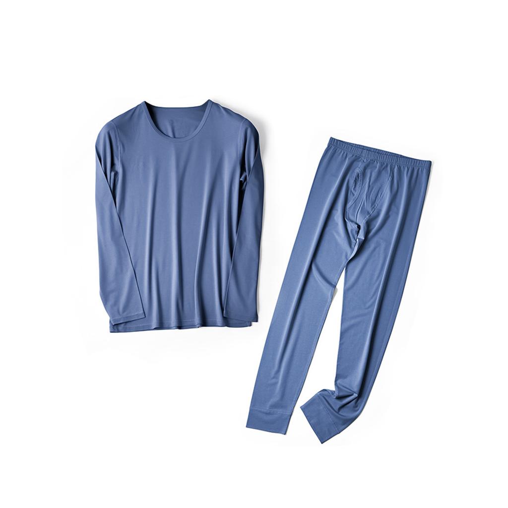 Термобелье Теплый базовый слой Рубашки Компрессионные длинные кальсоны Комплект для мужчин Холодная погода Зима Длинные рукава Удобные брюки Мягкий верх