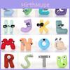 Adorable Alphabet Lore Letter A Plush Dolls Baby Educational Toys