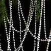 Christmas Wedding Scene Arrangemen Christmas Tree Dress Up Diy Hanging Decoration Decorative Hangings Pearl String Bead Chain