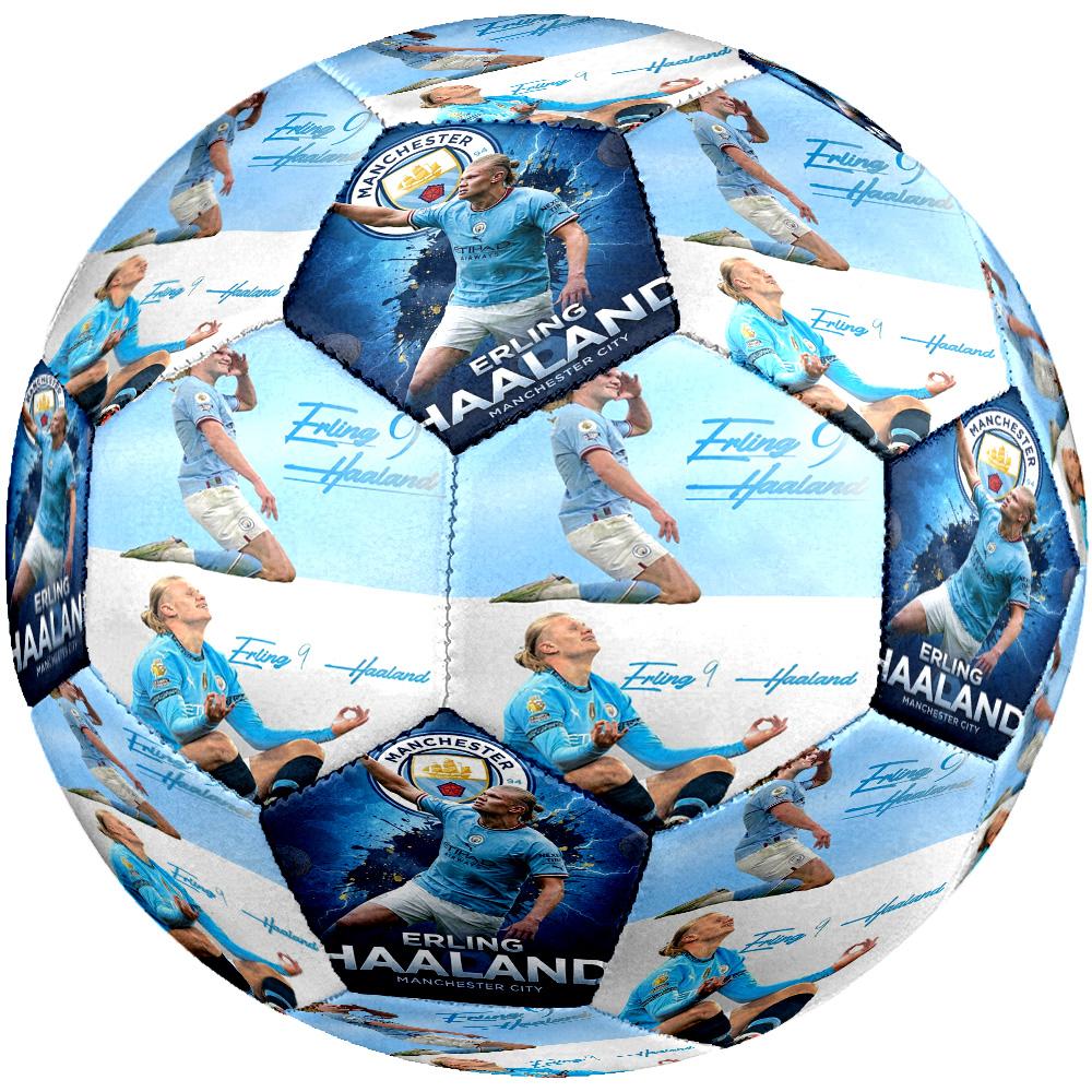 Haaland 9 Manchester City Star Haaland 9 Size 5 Soccer Football Machinestitched Indooroutdoor Training And Matches Sports Enthusiast Gifts