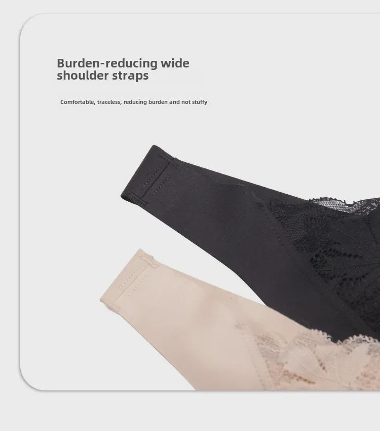 Women's Cross-Border Bralette: Thin, Wire-Free, Anti-Sagging, Front Buckle, for All Sizes