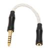 2.5mm Female To 4.4mm Male Sound Cable Single Crystal Copper Headphone Adapter Cable for Phones
