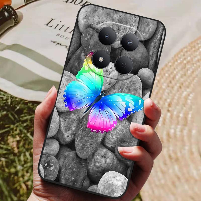 For Poco M8 Pro 5G Case Cover Funda Luxury TPU Shockproof Cartoon Silicone Phone Cover For Xiaomi Poco M8 PocoM8 Pro Coque