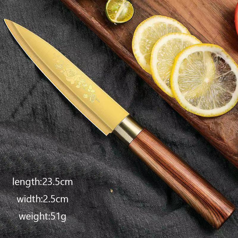 Ножи для фруктов из нержавеющей стали, кухонный нож для рыбы, суши, нож для барбекю, овощерезка