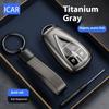 Титановый Серый Для Changan Cs35 Plus Cs75Plus Cs55Plus Eado Uni-T Oushang X5 X7 Ev 5-кнопочный Брелок Чехол для Автомобильного Ключа Держатель