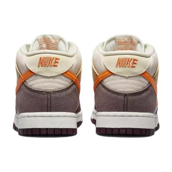 Nike Dunk Mid Кокосовое Молоко Коричневый Оранжевый DV0830-101 Мужской Размер