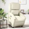 VidaXL Reclining Massage Armchair, Relaxation Chair with Adjustable Backrest and Footrest, Salon Seat, Modern, 3204234
