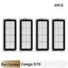 Для ( Cecotec Conga X70 ) Запасные части Аксессуары Основная боковая щетка HEPA-фильтр Тряпка для швабры Мешок для пыли