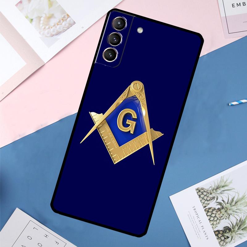 Логотип Символ Масонства Чехол Для Samsung Galaxy S25 Ultra S24 S23 S22 S21 Ultra S9 S10 Plus S23 FE S25 FE Задняя Крышка