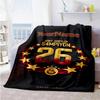 Galatasaray Personalized Name Blanket Throw Personalized Blanket Soft Warm Cozy Perfect For Office Chair Sofa Nap Chair Ideal For All Seasons