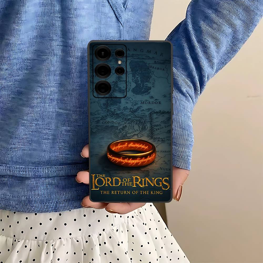 The Lord Of The R-Rings Phone Case For Samsung S 24 Fe 25 Ultra Plus 20 Lite 21 30 22 23 24 22 Ultra 5G Fundas
