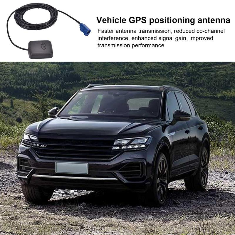 1575.42MHz Автомобильная GPS-антенна FAKRA-C Разъем GPS-приемника Водонепроницаемый Автомобильный антенный адаптер для навигации RNS315 RNS510