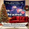 Custom Name Personalized Demon Hunters Kpop Print Tapestry, Wall Art Decor, Bedroom, Dorm, Apartment, LivingRoom, Party Backdrop, Gift for Birthday