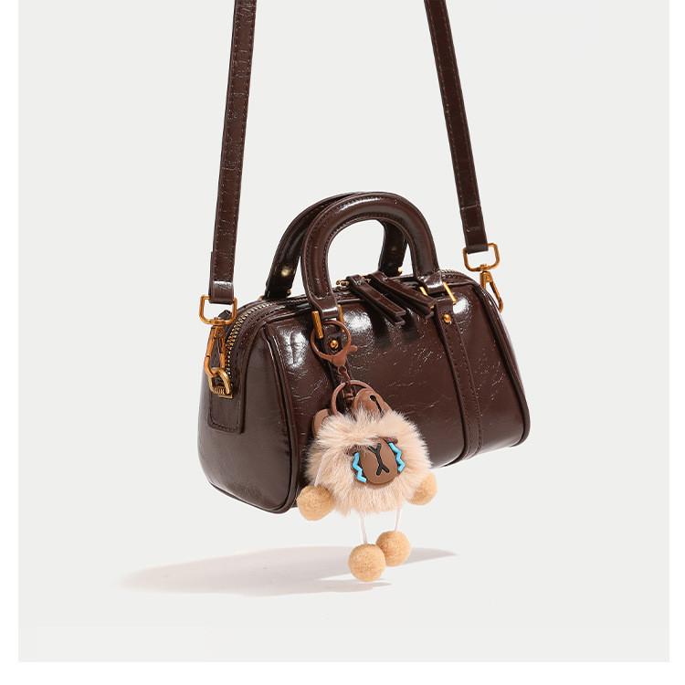 Ielgy Hand Pillow Bag All-Match Cross-Body Boston Bag