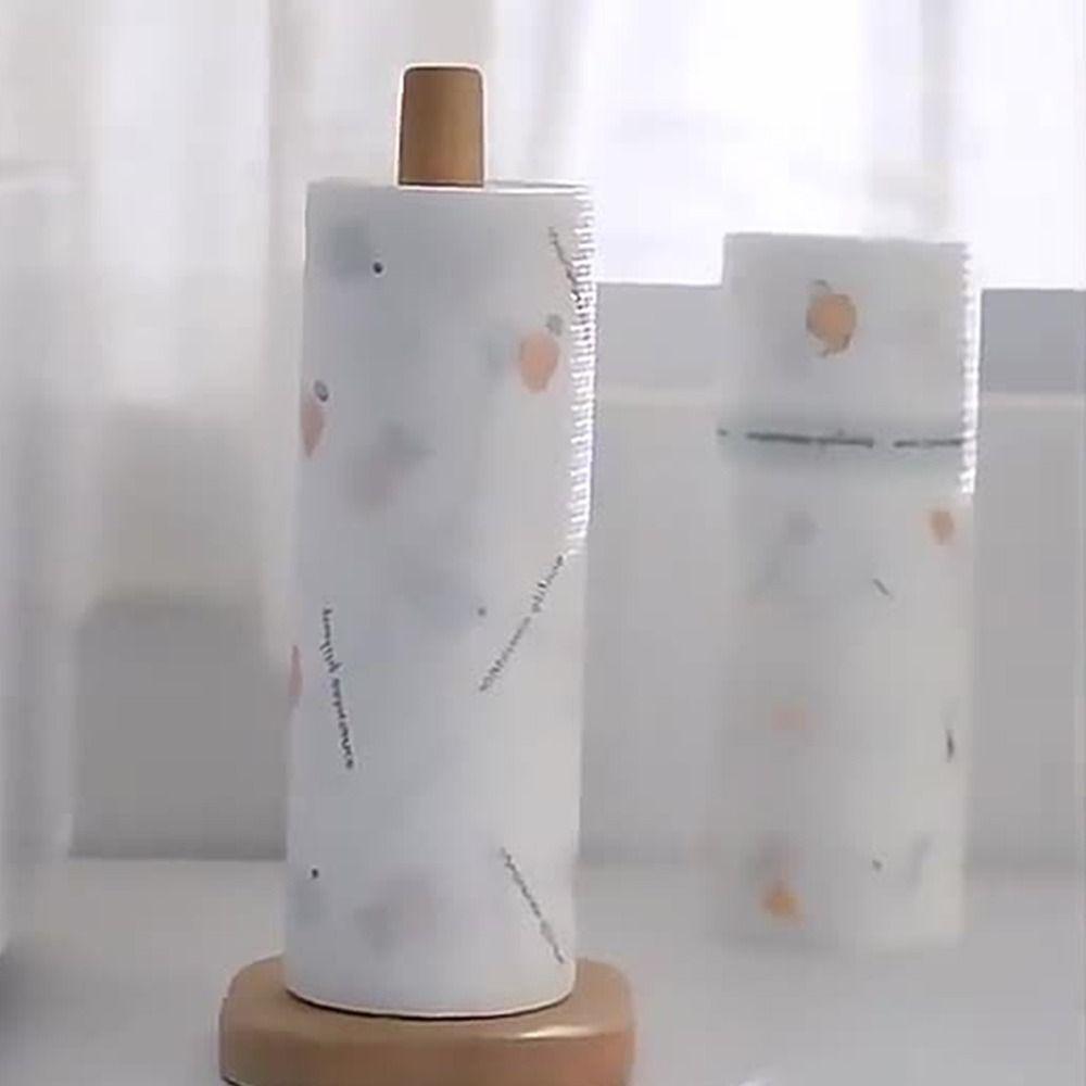 1 рулон утолщенной нетканой ткани для удаления масла, абсорбирующее полотенце, одноразовые тряпки, новая кухонная бумага