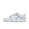 Nike Dunk Jiang Погруженная Луна Износостойкие Нескользящие Низкие Кеды для Скейтборда Унисекс Белый Синий HF5441-105(Team724-)