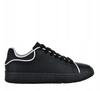 BIG star sneakers NN274516 black leather women's shoes