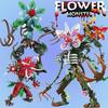 Stranger Things Demogorgon Monster Flower Alien Model Building Blocks Set for Kids