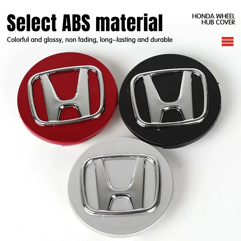 4pcs 69mm Car Wheel Center Hub Center Cap Rim Hub Dustproof Cover Emblemem For Honda Civic Accord Crider City XRV CRV HRV