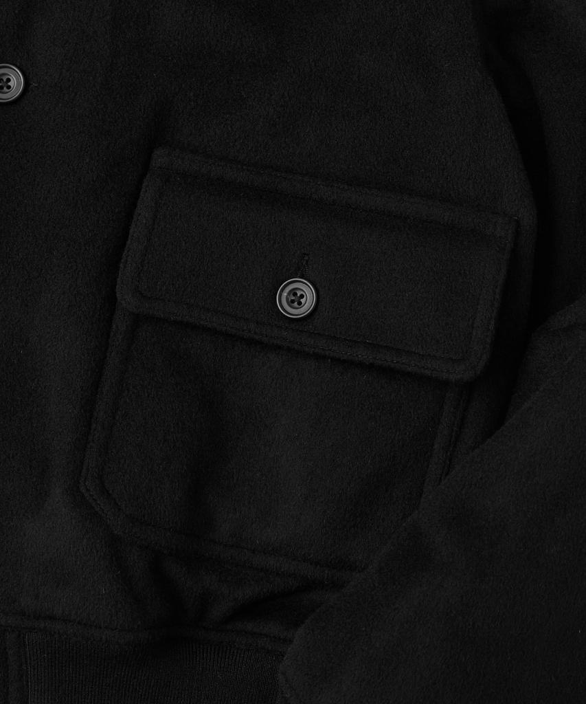 OUTSTANDING Wool A-1 Jacket_Black