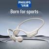 Беспроводная Bluetooth-гарнитура Philips для спорта с открытыми ушами, клипсой