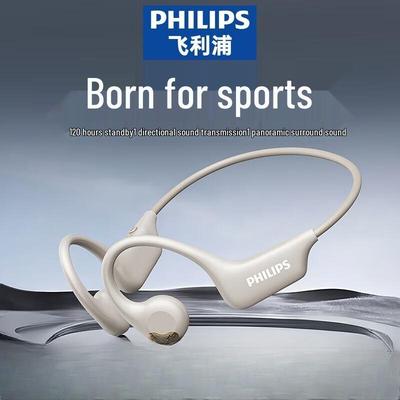 Беспроводная Bluetooth-гарнитура Philips для спорта с открытыми ушами, клипсой