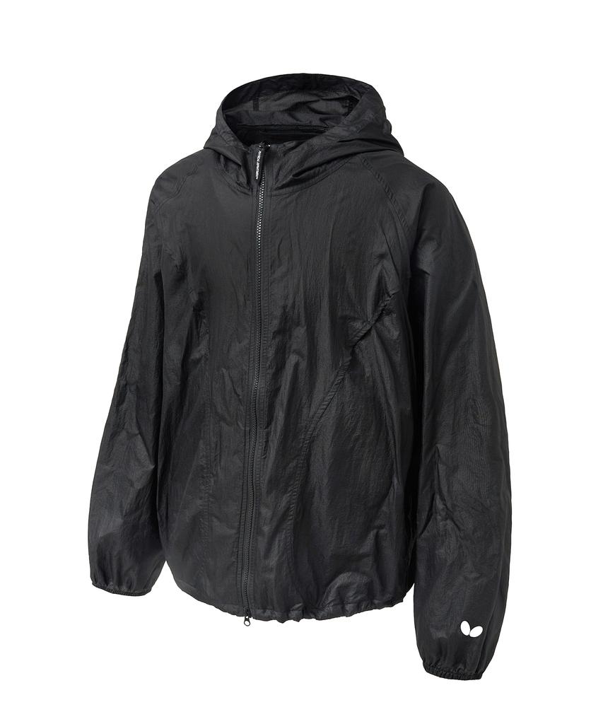 Butterfly Sportswear Куртка-ветровка с капюшоном Curveline Черный