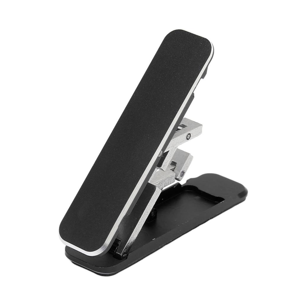 Multi Angle Cellphone Stand W Shaped Folding Phone Bracket Self Adhesive Phone Holder for 4 To 8 Inch Smartphones Black