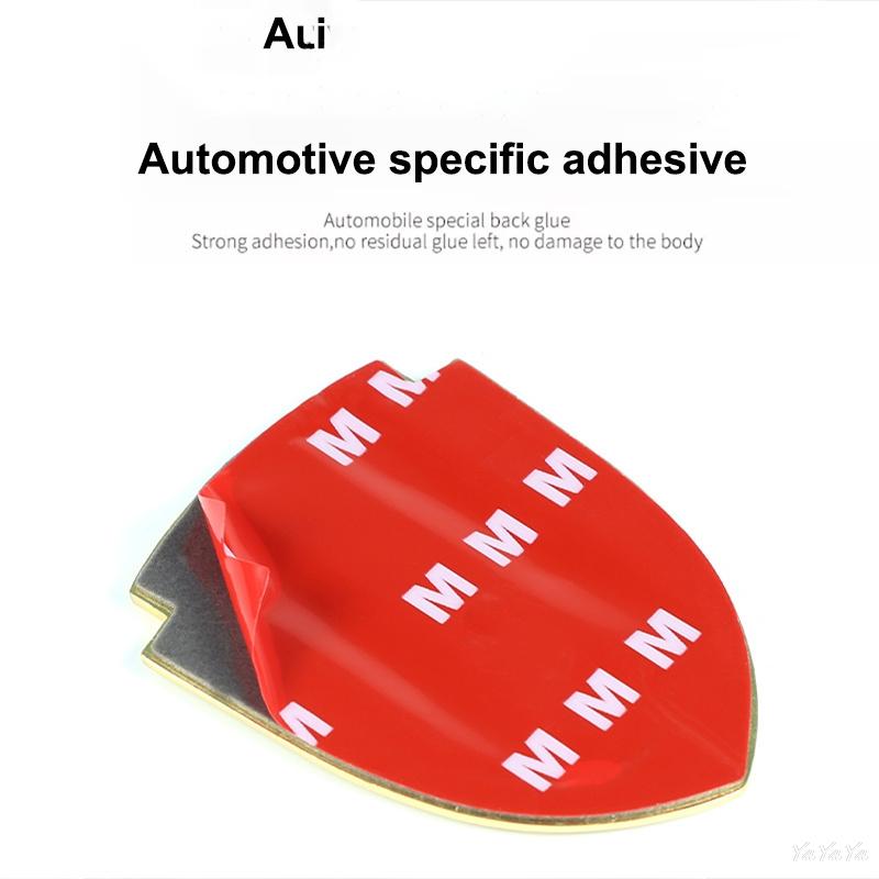 FCM5   3D Metal Shield Car Badge Sticker Body Side Decorative Modified Decal Luxury For Mercedes Benz C E S Class GLA GLC GLB GLE GLS