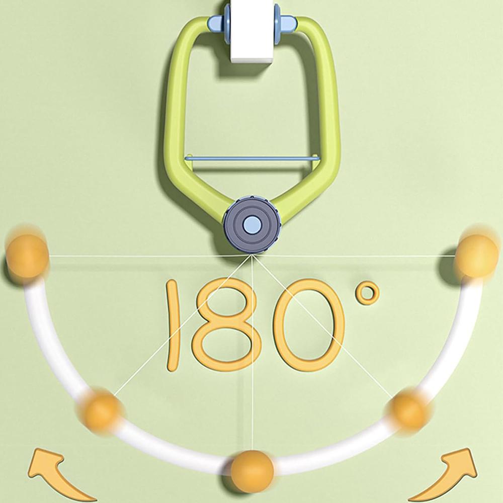 Adjustable Hanging Table Tennis Trainer Portable Set with Racket and Balls