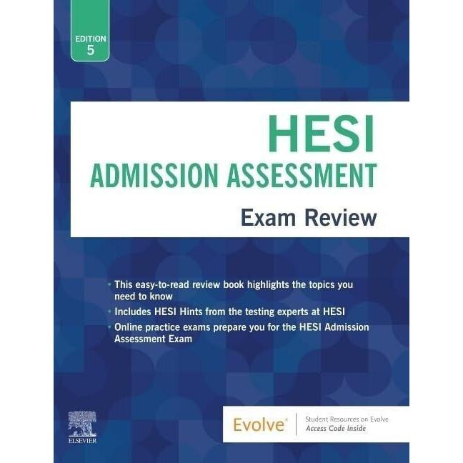 HESI Admission Assessment Exam Review Paperback UKN58