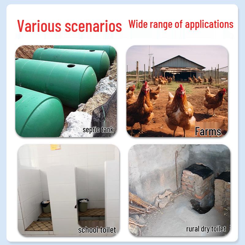 Биодеградер для септика: Мощное средство для устранения запахов и засоров для сухих туалетов и очистки труб