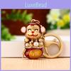 Shiny Creative Metal Monkey Keychain For Women With Glittering Design Perfect For Gifts