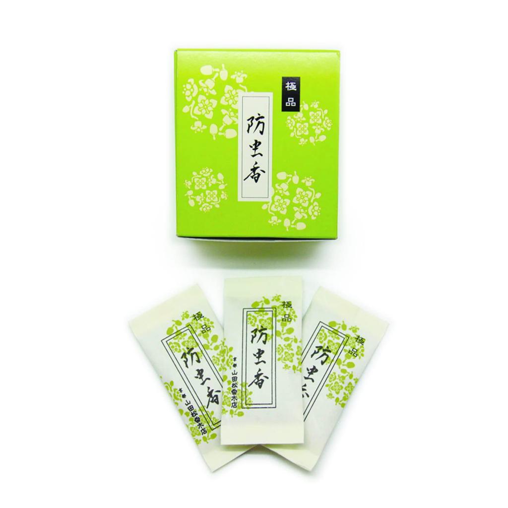 Yamada Matsu Kobokuten Insect Repellent Incense Premium Paper Box 82705 (10 Pieces)