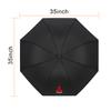 Car Logo Windproof Automatic Folding Umbrella for Mitsubishi Lancer Pajero Outlander Eclipse Galant Mirage Styling Accessories