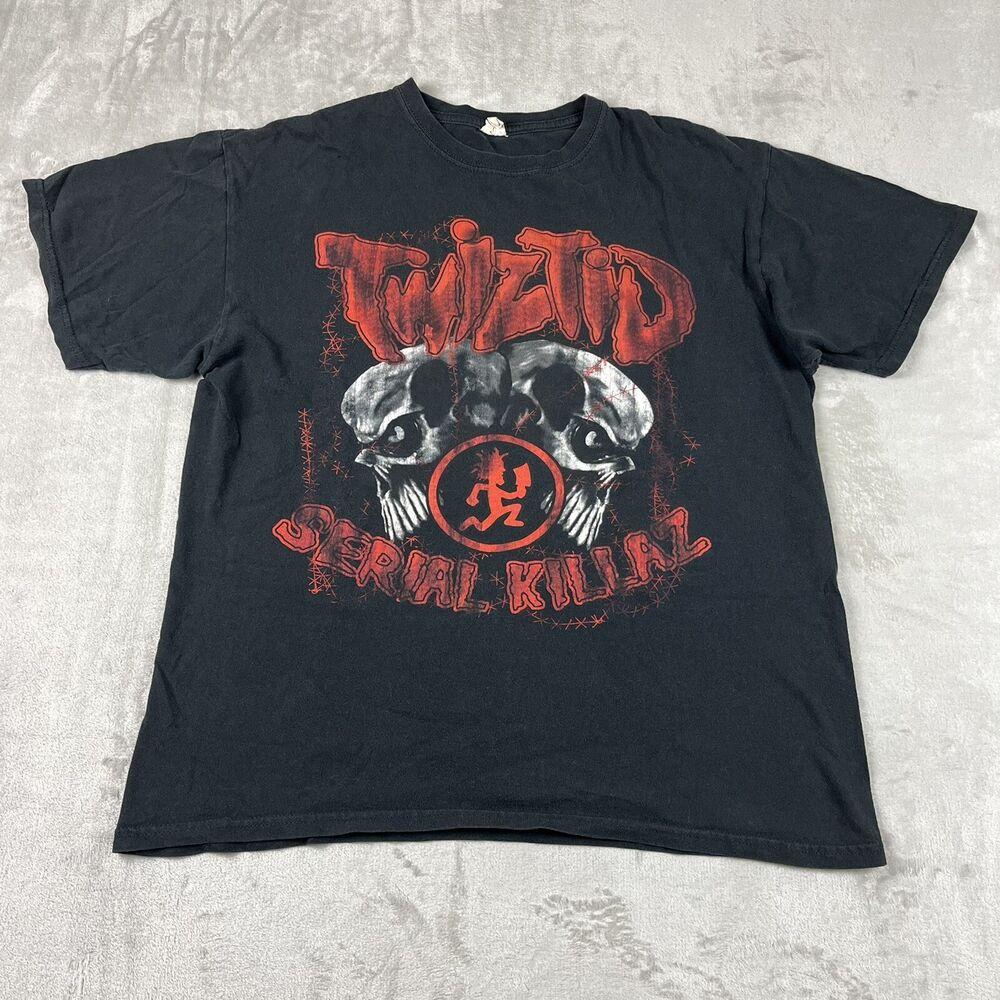 Футболка унисекс Twiztid Serial Killaz 2009, рэп-альбом, концертный тур, Juggalo ICP
