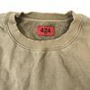 Made in Los Angeles 424 Round Neck Long Sleeve Sweatshirt Men M Brown(USED)
