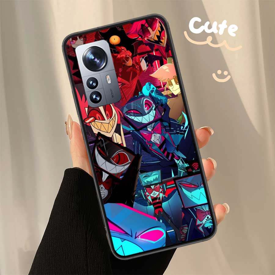 Чехол для телефона Аниме H-Hazbin-H-Hotel для Xiaomi 14 F7 Ultra Mi 15 Poco M6 M5S F6 F5 F3 X7 X6 X5 X3 11T 10T Pro 11 Lite Обложка Coque