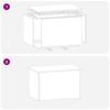 Outdoor Storage Box Silver 80 x 50.5 x 50 cm Steel