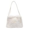 Autumn and Winter New 2025 Women's Bag Imitation Fur Plush Versatile Shoulder Bag Lightweight and Cool Underarm Casual Bag