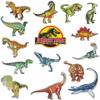 Dinosaur Embroidery Patch - Clothing Decoration, Iron-On Cloth Patch