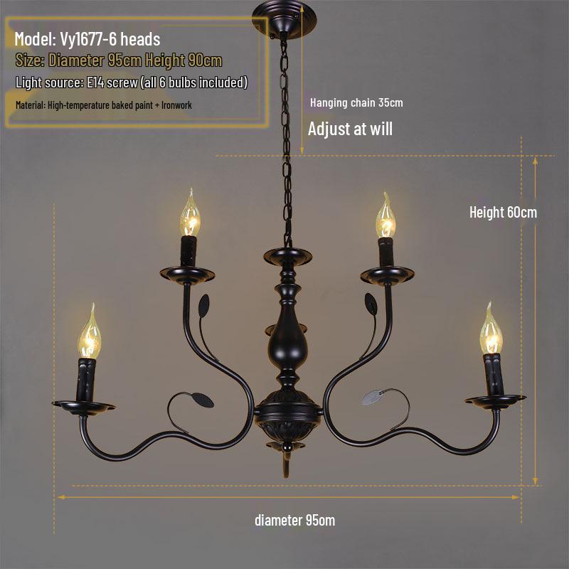 Double Layer Industrial Style Pendant Light for Coffee Shops & Restaurants